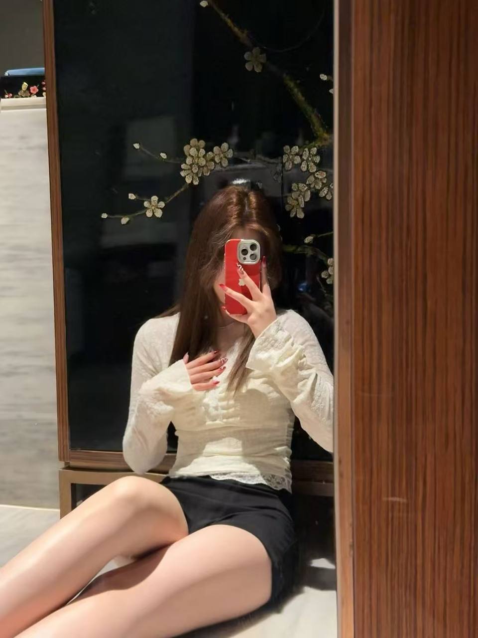 GD461 清纯 女大 御姐脸 黑长直 冷白皮