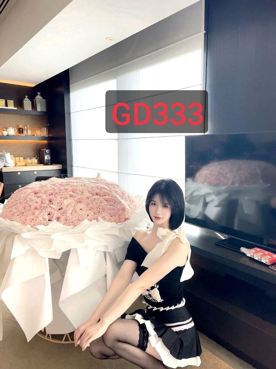 GD333 短发 御姐 冷白皮 高尔夫高手 运动系 一字马