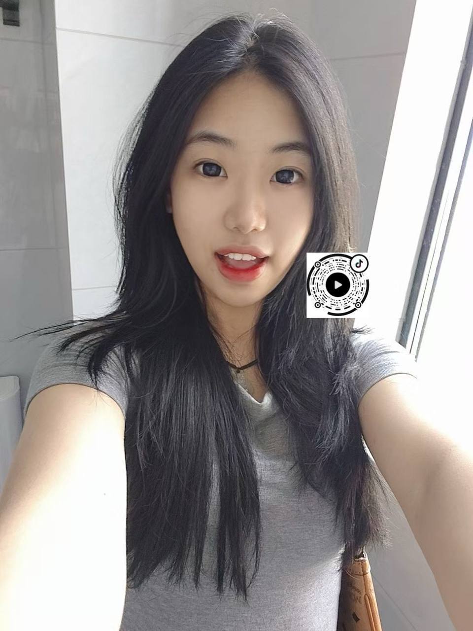 米粥 真实女大可无t
