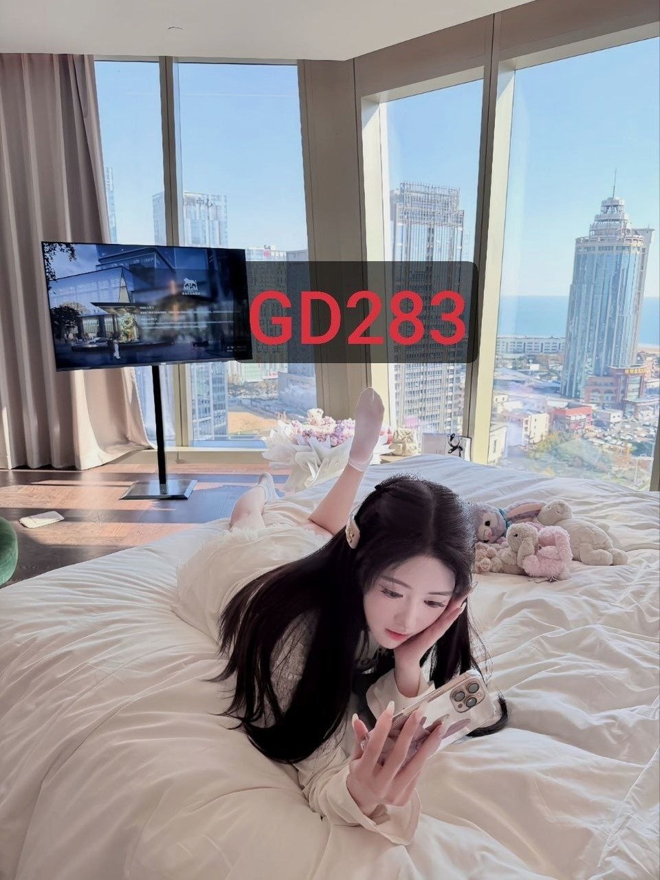 GD283 清纯 甜妹 顶美 女大 大长腿 初恋的味道