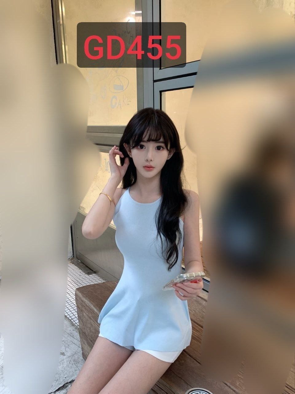 GD455新人 清纯 筷子腿 肤白