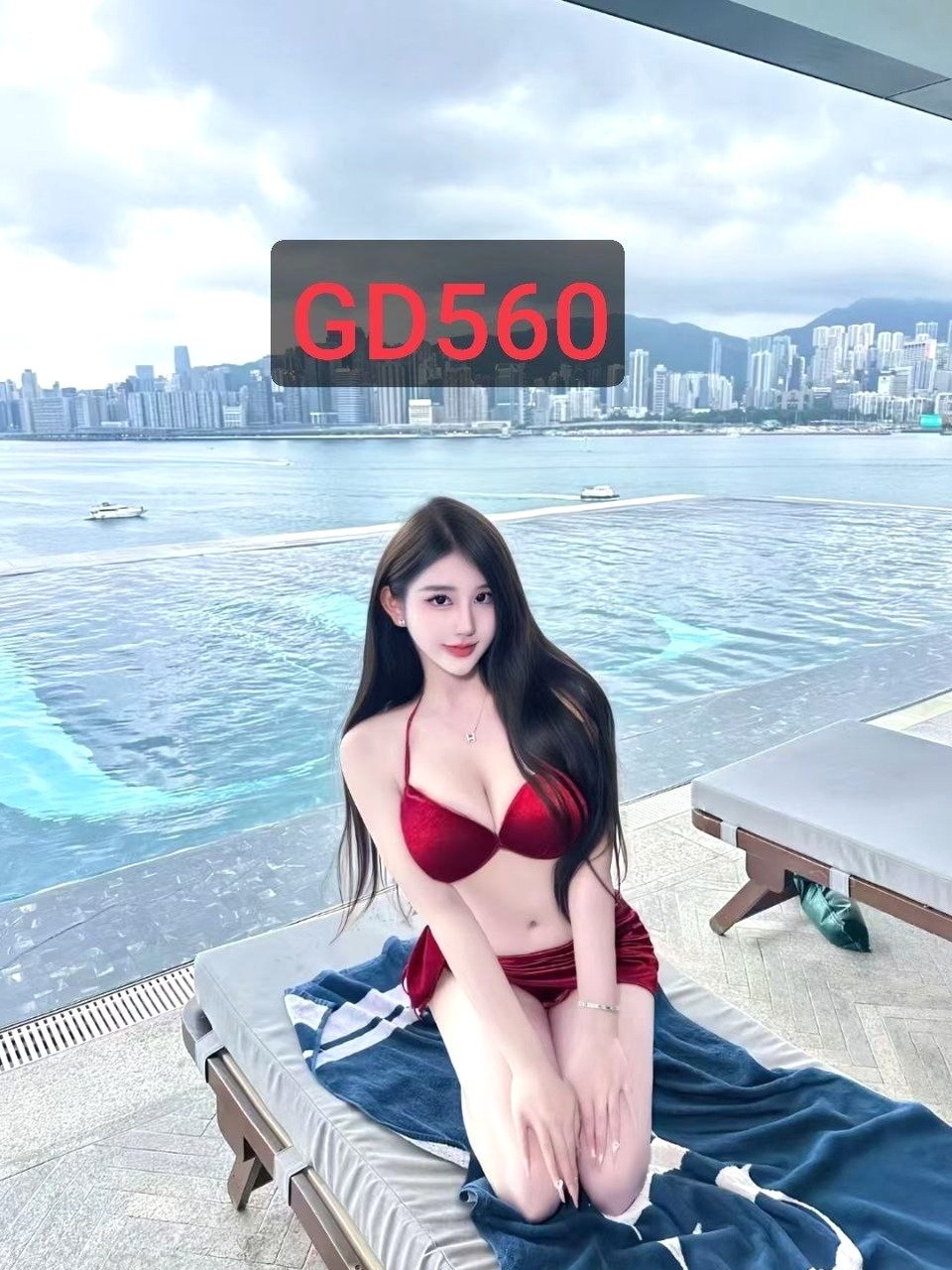 GD560 顶美 极品身材 冷白皮 反差 肛 大胸 筷子腿