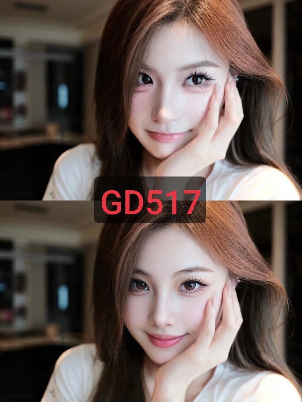 GD517 极品身材 大胸 反差 筷子腿