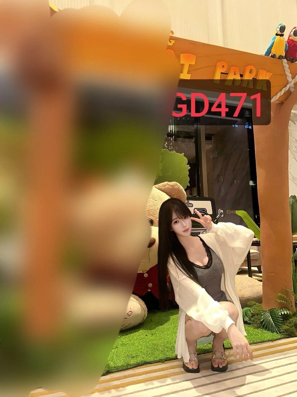 GD471 新人 纯无脸 蜜桃臀 皮肤白