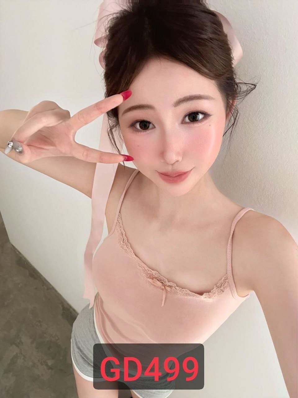 GD499 清纯 女大 筷子腿