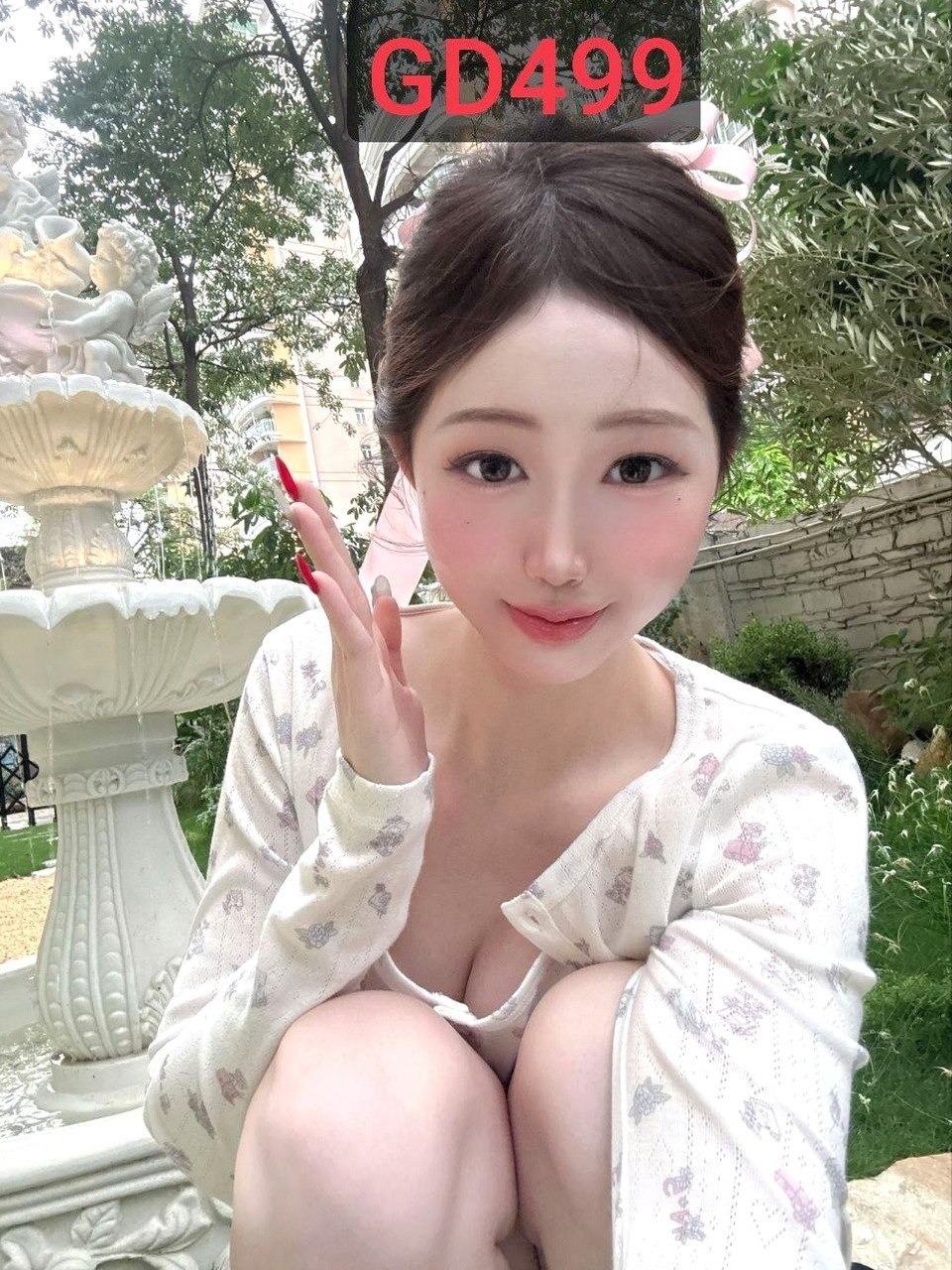 GD499 清纯 女大 筷子腿