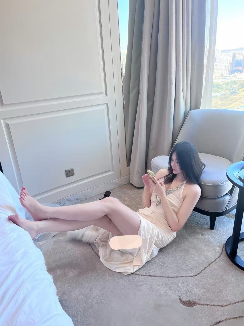 GD290 大长腿 冷白皮 前凸后翘 清纯女大.反差 梨型身材