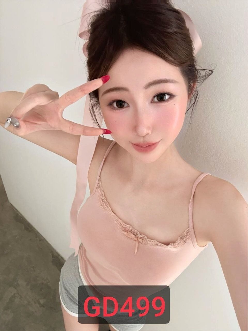 GD499 清纯 女大 筷子腿