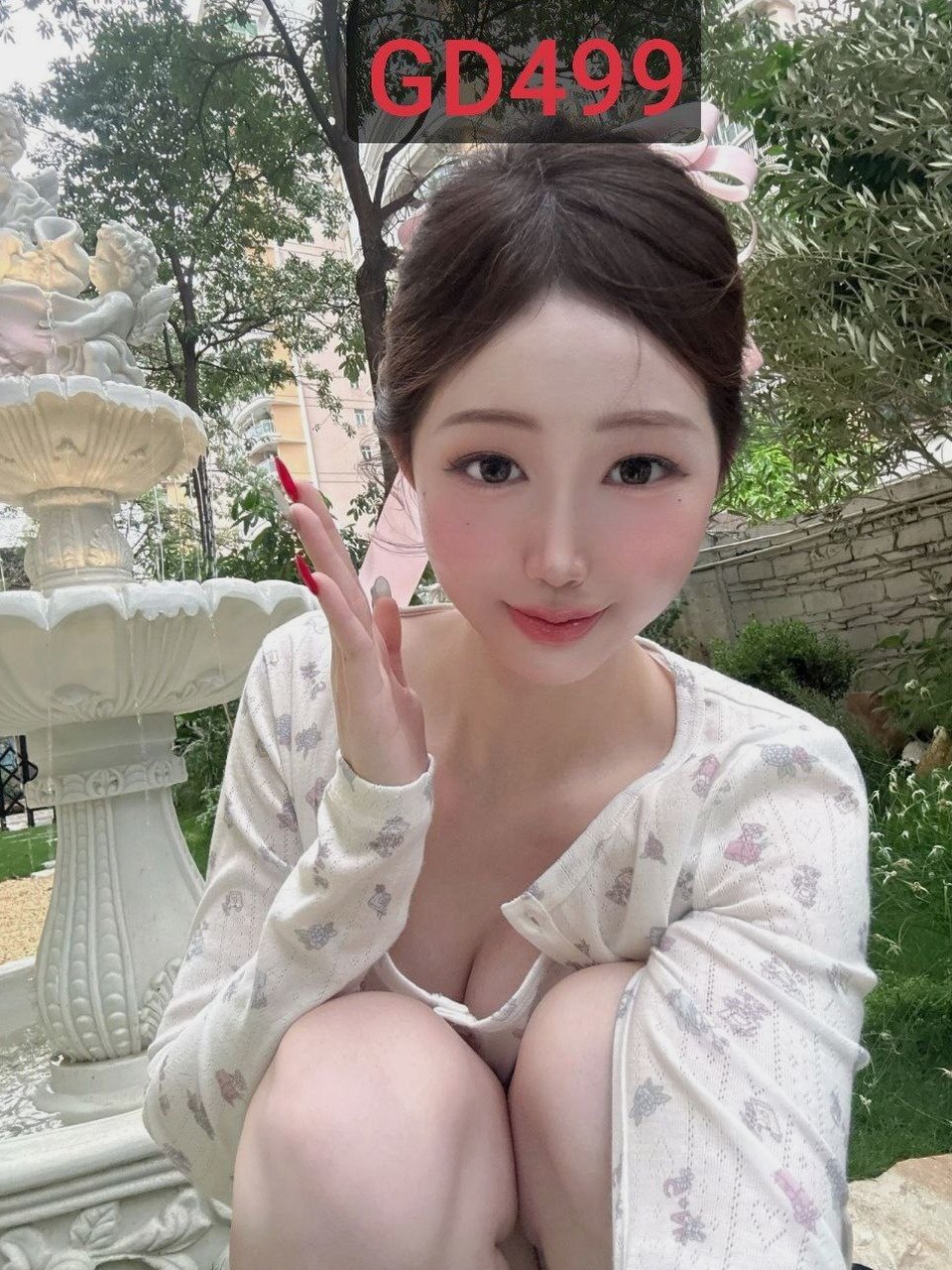 GD499 清纯 女大 筷子腿