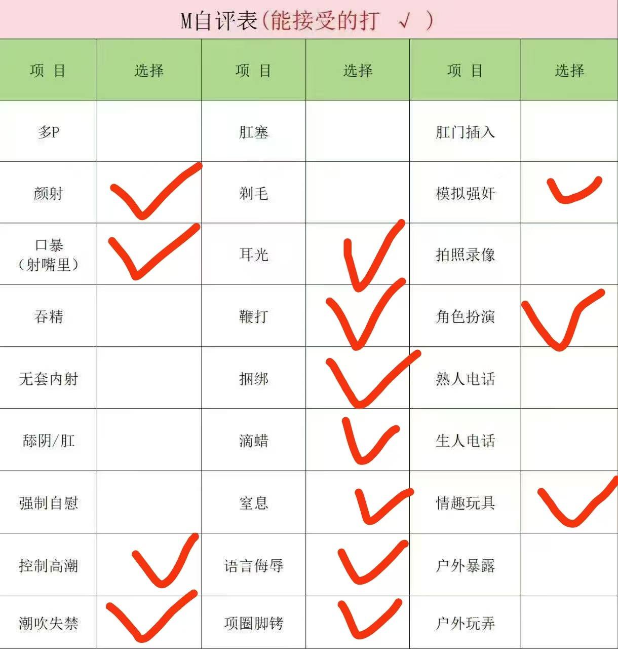 欣欣 可sm